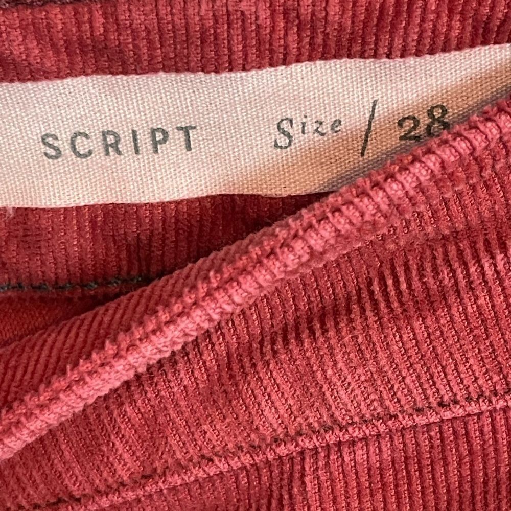 Pilcro and The Letterpress Script Slim Corduroy Jeans. 28 - Picture 6 of 7